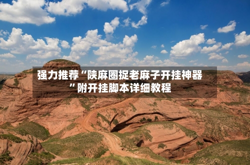 强力推荐“陕麻圈捉老麻子开挂神器	”附开挂脚本详细教程-第1张图片
