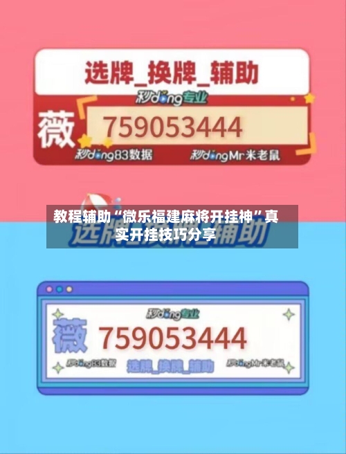 教程辅助“微乐福建麻将开挂神	”真实开挂技巧分享-第1张图片