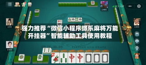 强力推荐“微信小程序微乐麻将万能开挂器”智能辅助工具使用教程-第1张图片