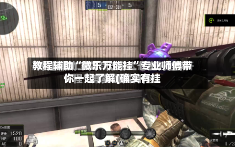 教程辅助“微乐万能挂”专业师傅带你一起了解(确实有挂-第1张图片