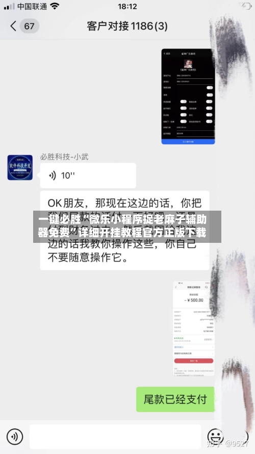 一键必胜“微乐小程序捉老麻子辅助器免费”详细开挂教程官方正版下载-第1张图片