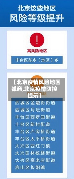 【北京疫情风险地区弹窗,北京疫情防控提示】-第1张图片