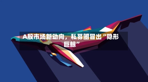 A股市场新动向，私募圈冒出“隐形巨鲸”-第1张图片