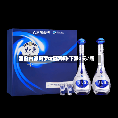 酒价内参5月18日费用
发布:洋河梦之蓝M6+下跌3元/瓶-第1张图片