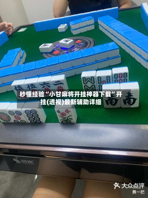 秒懂经验“小甘麻将开挂神器下载”开挂(透视)最新辅助详细-第1张图片
