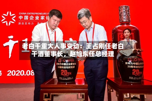 老白干重大人事变动：王占刚任老白干酒董事长	，赵旭东任总经理-第1张图片