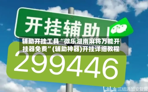 辅助开挂工具“微乐湖南麻将万能开挂器免费”(辅助神器)开挂详细教程-第1张图片