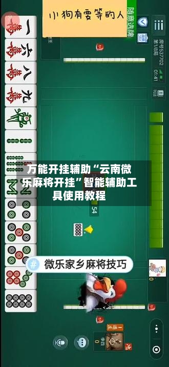 万能开挂辅助“云南微乐麻将开挂”智能辅助工具使用教程-第1张图片