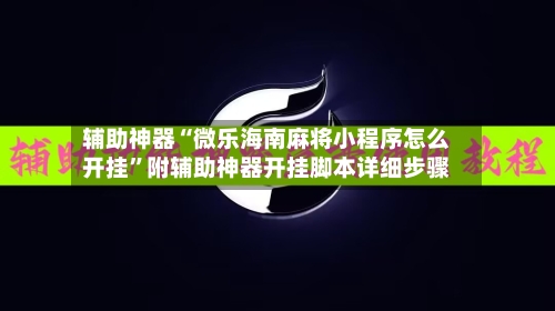 辅助神器“微乐海南麻将小程序怎么开挂”附辅助神器开挂脚本详细步骤-第1张图片