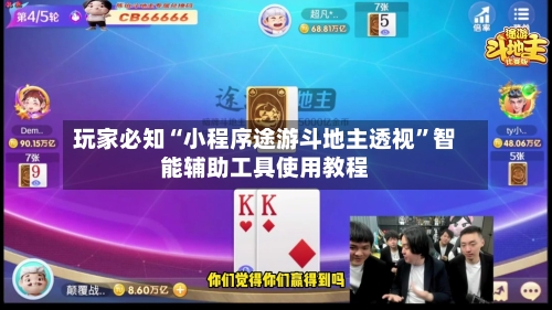 玩家必知“小程序途游斗地主透视	”智能辅助工具使用教程-第1张图片