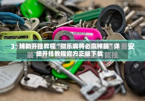 辅助开挂教程“微乐麻将必赢神器	”详细开挂教程官方正版下载-第1张图片