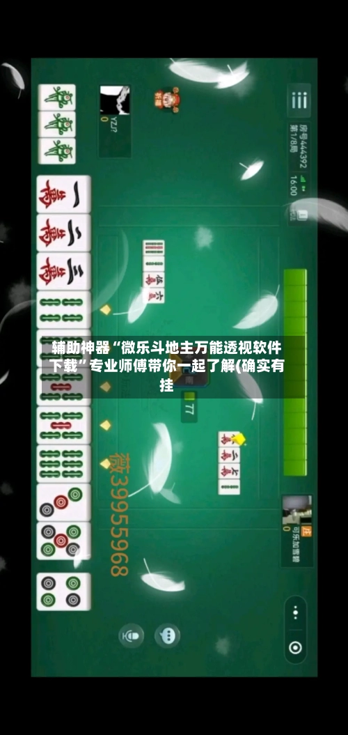 辅助神器“微乐斗地主万能透视软件下载	”专业师傅带你一起了解(确实有挂-第1张图片