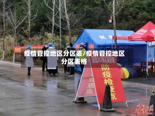 疫情管控地区分区表/疫情管控地区分区表格-第1张图片