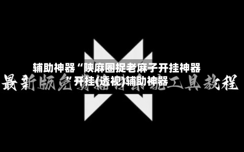 辅助神器“陕麻圈捉老麻子开挂神器	”开挂(透视)辅助神器-第1张图片