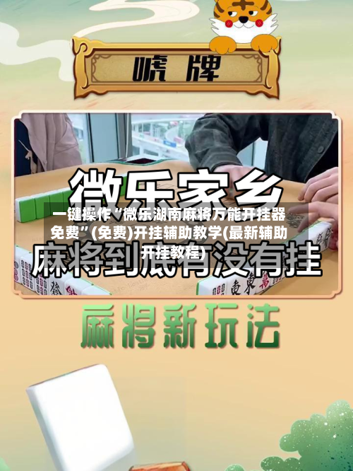 一键操作“微乐湖南麻将万能开挂器免费”(免费)开挂辅助教学(最新辅助开挂教程)-第1张图片