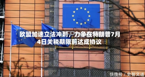 欧盟加速立法冲刺，力争在特朗普7月4日关税期限前达成协议-第1张图片