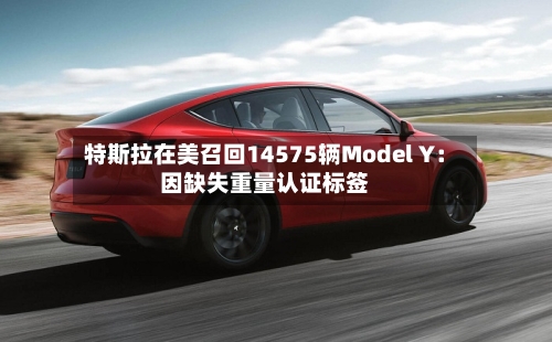 特斯拉在美召回14575辆Model Y:因缺失重量认证标签-第1张图片