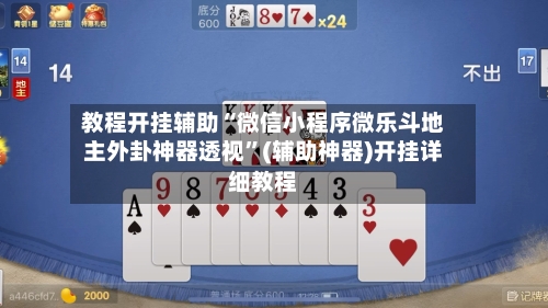教程开挂辅助“微信小程序微乐斗地主外卦神器透视”(辅助神器)开挂详细教程-第1张图片