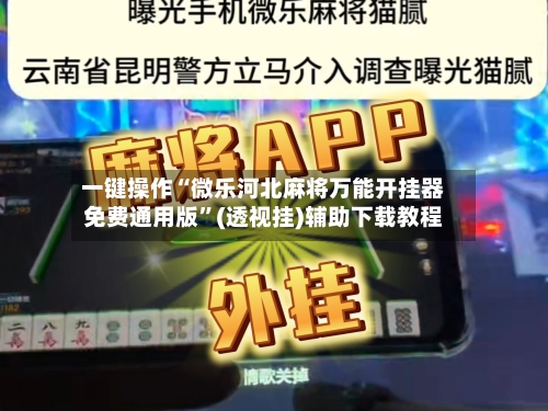 一键操作“微乐河北麻将万能开挂器免费通用版	”(透视挂)辅助下载教程-第1张图片