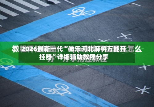 2026最新一代“微乐河北麻将万能开挂器”详细辅助教程分享-第1张图片