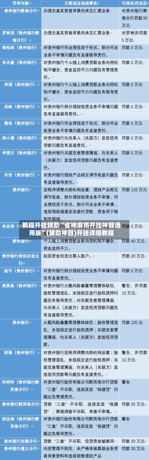 教程开挂辅助“雀神麻将开挂神器通用版”(辅助神器)开挂详细教程-第1张图片
