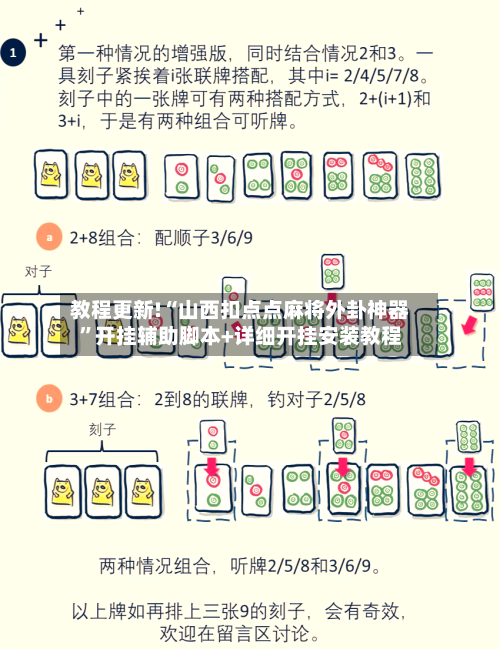 教程更新!“山西扣点点麻将外卦神器	”开挂辅助脚本+详细开挂安装教程-第1张图片