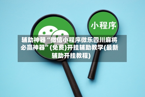辅助神器“微信小程序微乐四川麻将必赢神器”(免费)开挂辅助教学(最新辅助开挂教程)-第1张图片