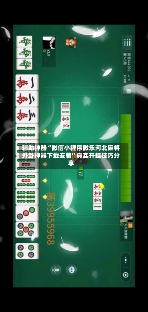 辅助神器“微信小程序微乐河北麻将外卦神器下载安装”真实开挂技巧分享-第1张图片