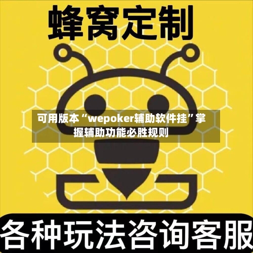 可用版本“wepoker辅助软件挂”掌握辅助功能必胜规则-第1张图片