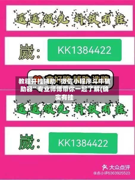 教程开挂辅助“微信小程序斗牛辅助器	”专业师傅带你一起了解(确实有挂-第1张图片