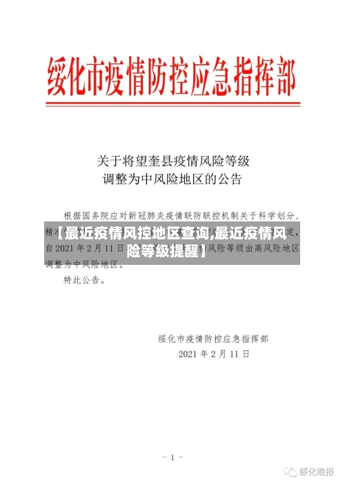 【最近疫情风控地区查询,最近疫情风险等级提醒】-第1张图片