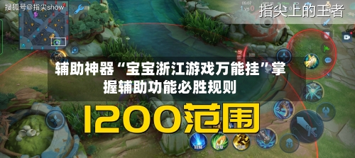 辅助神器“宝宝浙江游戏万能挂	”掌握辅助功能必胜规则-第1张图片