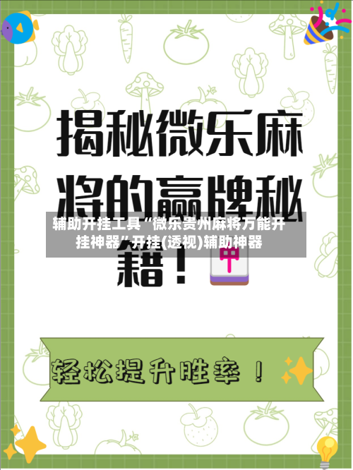 辅助开挂工具“微乐贵州麻将万能开挂神器”开挂(透视)辅助神器-第1张图片