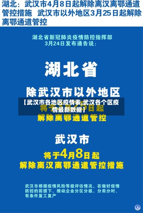 【武汉市各地区疫情表,武汉各个区疫情最新数据】-第1张图片