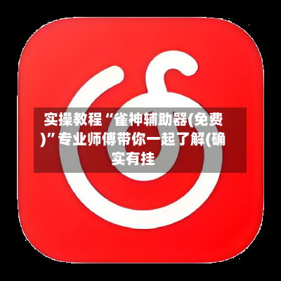 实操教程“雀神辅助器(免费)	”专业师傅带你一起了解(确实有挂-第1张图片