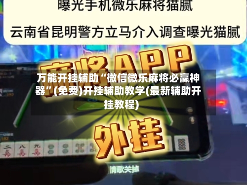 万能开挂辅助“微信微乐麻将必赢神器”(免费)开挂辅助教学(最新辅助开挂教程)-第1张图片