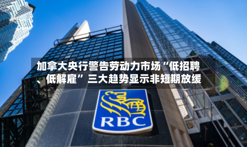 加拿大央行警告劳动力市场“低招聘、低解雇	” 三大趋势显示非短期放缓-第1张图片