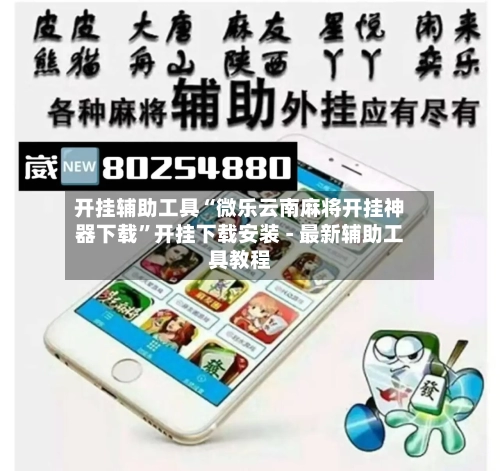开挂辅助工具“微乐云南麻将开挂神器下载”开挂下载安装 - 最新辅助工具教程-第1张图片
