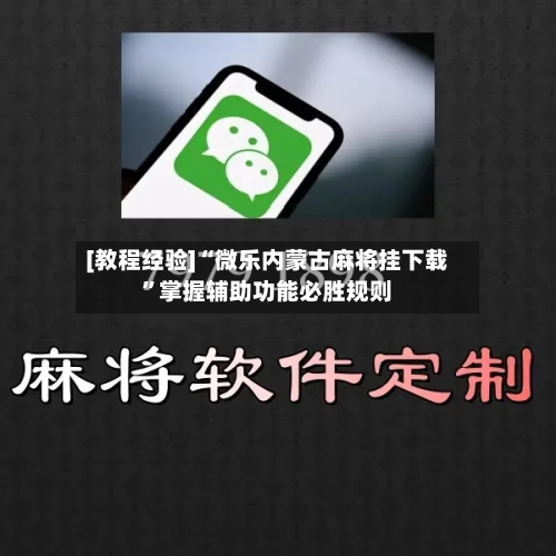 [教程经验]“微乐内蒙古麻将挂下载	”掌握辅助功能必胜规则-第1张图片