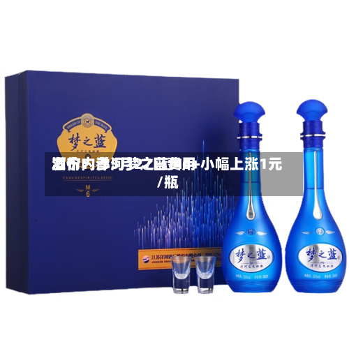 酒价内参5月27日费用
发布:洋河梦之蓝M6+小幅上涨1元/瓶-第1张图片