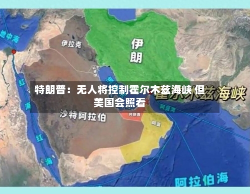 特朗普：无人将控制霍尔木兹海峡 但美国会照看-第1张图片
